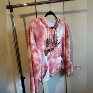 NIKE Cheetah Pink, Zoe + Phoebe XL Hoodie